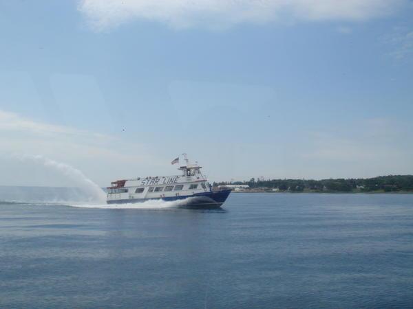 Hydro-Jet Ferry to Mackinac Island