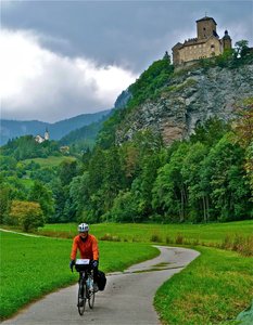 Switzerland bike path