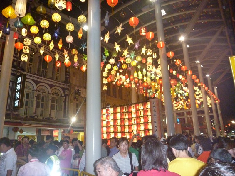 Lanterns at the Mid Autumn Festival