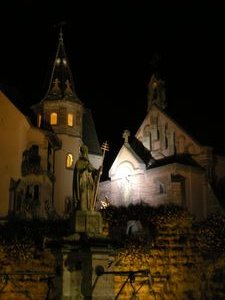 Eguisheim at night