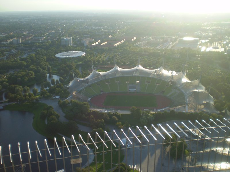 Estádio construido para as Olimpiadas de München