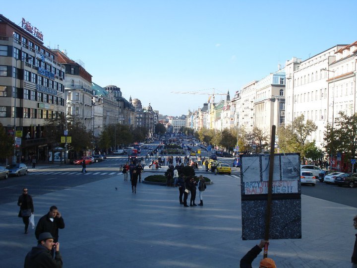Vista do Museu da rua principal