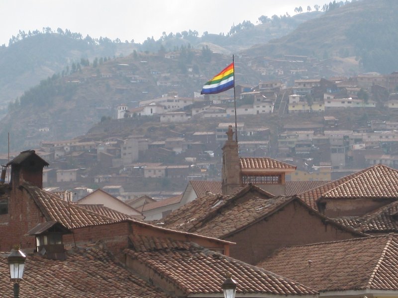 The Cuzco Flag - Flying with Pride