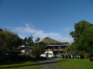 View across camp site