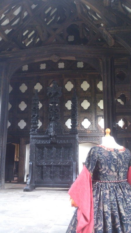 Original tudor built Rufford Hall