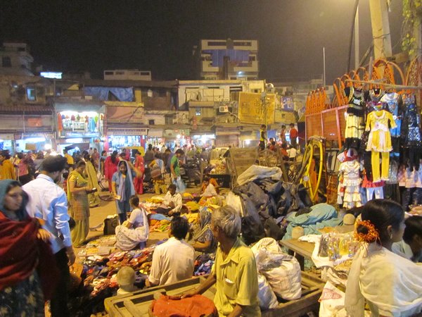 Delhi Nachtmarkt