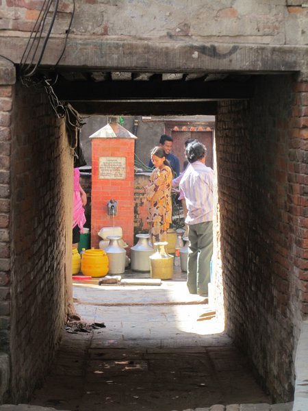 Bagdhapur, Kathmandu Tal, Wasserstelle