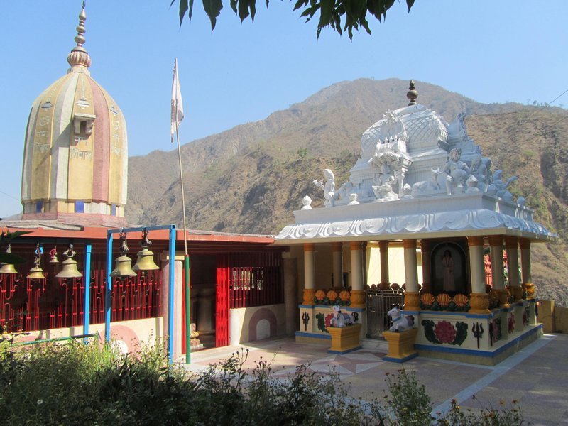 Tempel und Samadistaette von Babaji