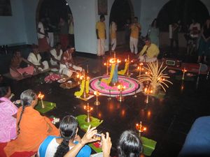 sivananda ashram, puja