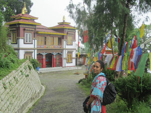 ausflug zu einem tibetischen kloster