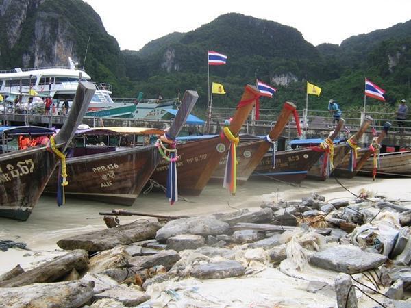 Fishing Boats in Phi Phi