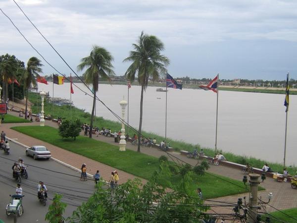 The Phnom Penh left bank