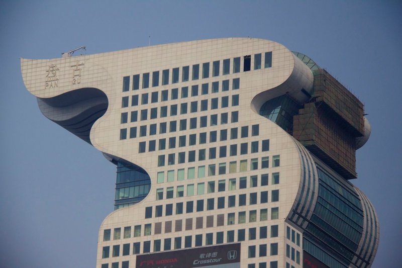 Detail of Dragon Skyscraper