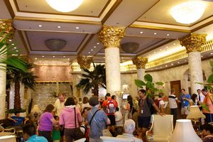 The Crowne Plaza Hotel in Zhengzhou.  
