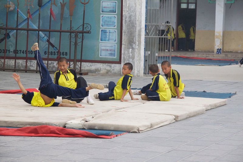 Students at Shaolin.