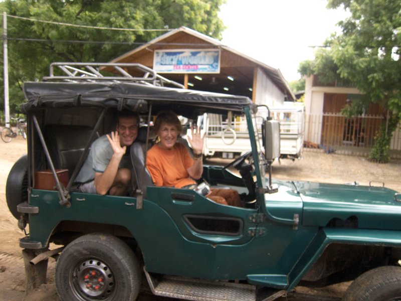 American Jeeps abound in Myanmar