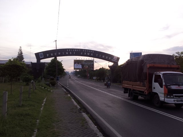 Entering East Java