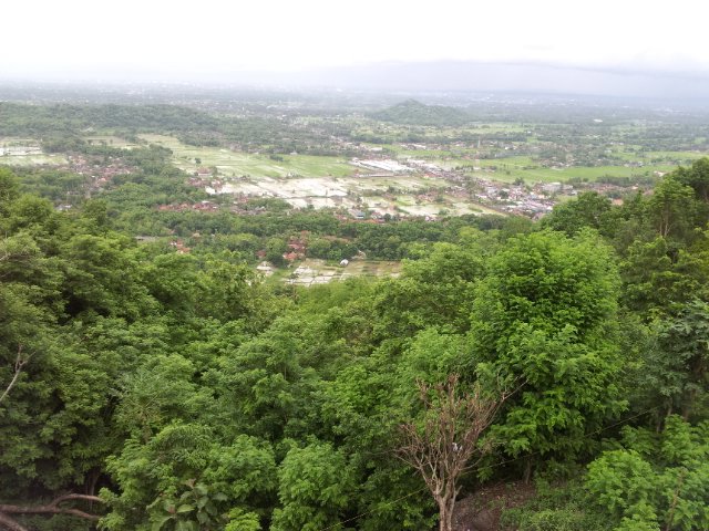 Jogja from the hills of the east