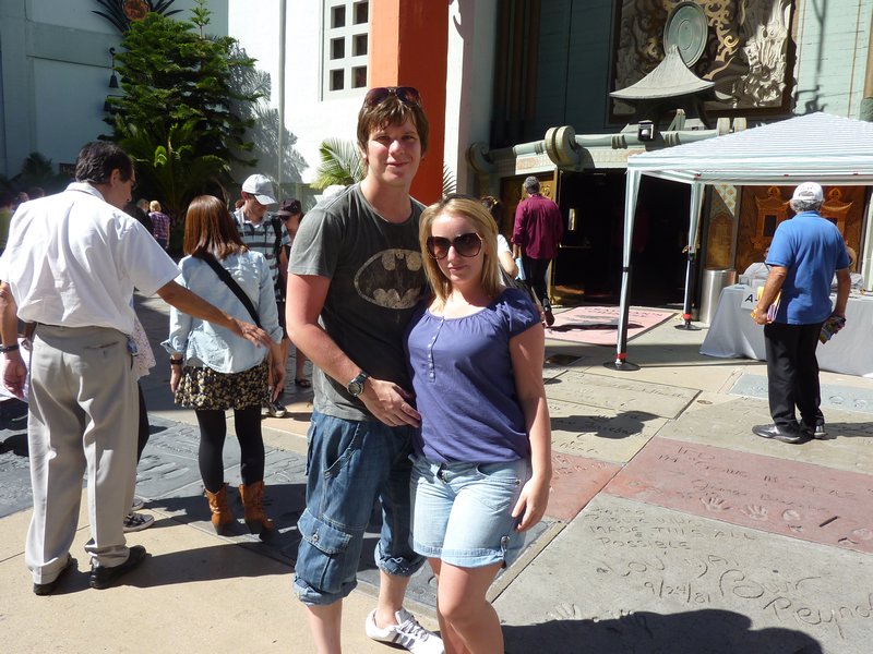 Outside the Chinese Theatre