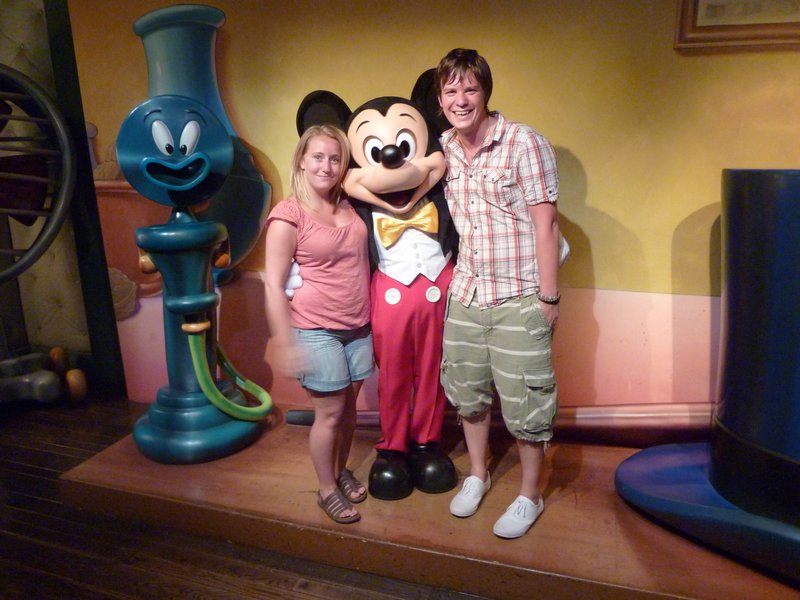 Us and Mickey!