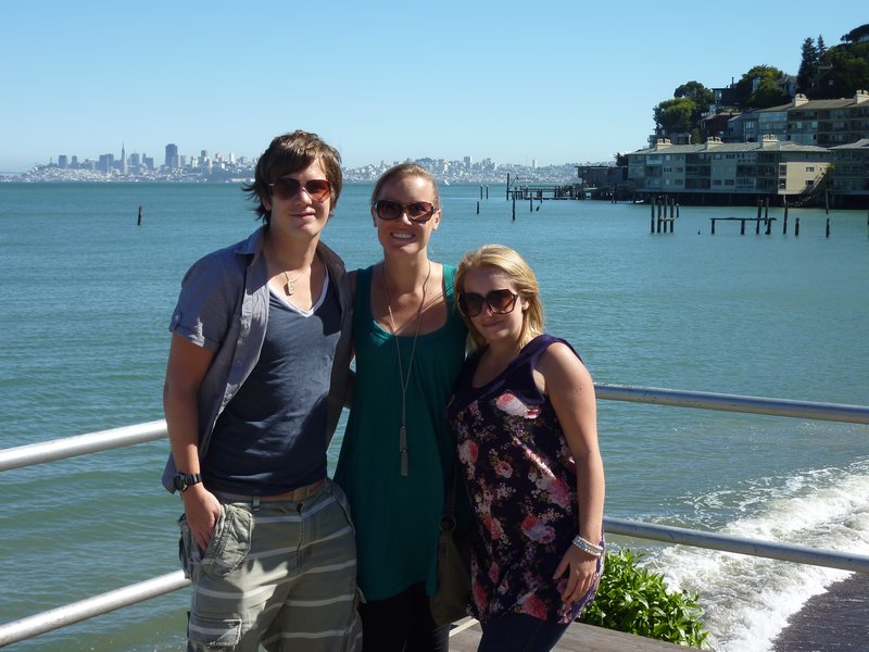 Us with Dani in Sausalito