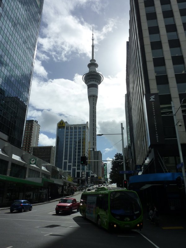 The Sky tower, Auckland