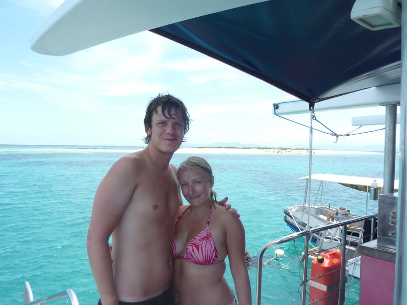 Us on our reef trip