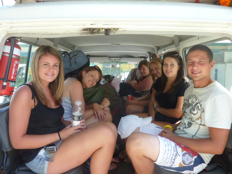 Packing the van for Fraser Island!