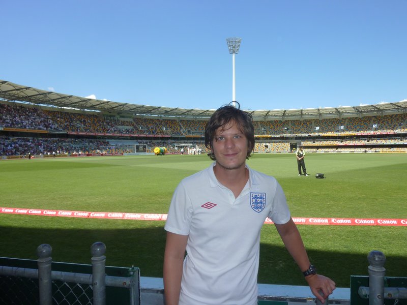 Stewy at the Gabba