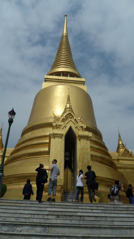 One of the temples at the Grand Palace