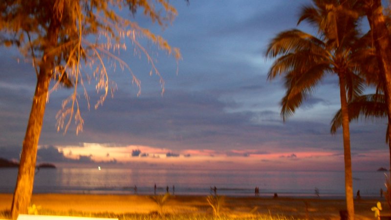 Sunset on Patong Beach