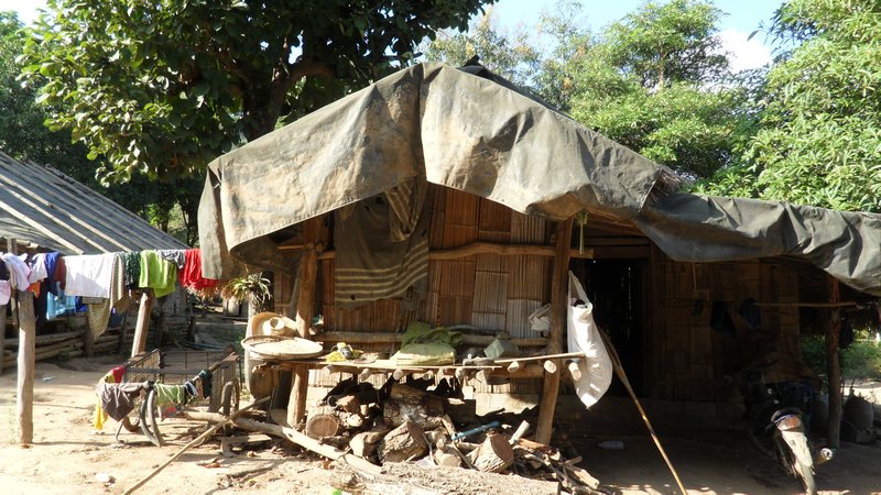 Typical Hilltribe house