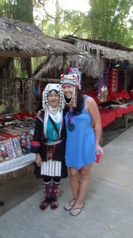 Meeting people from the Lisu Hilltribe