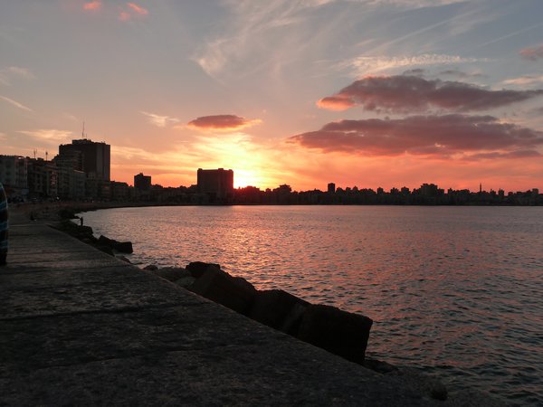 Alexandrian sunset