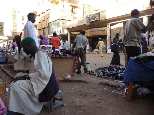 Khartoum street market