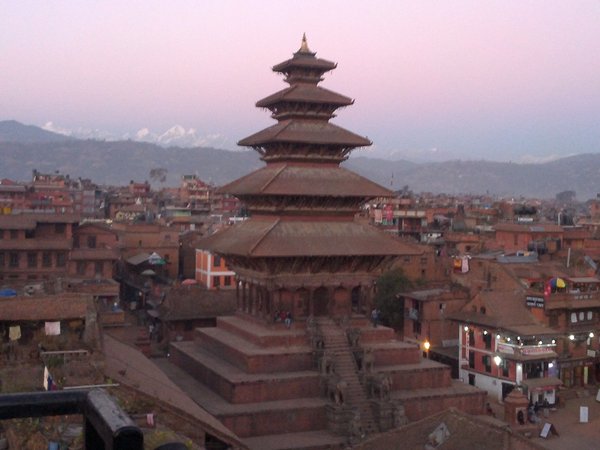 Sunset in Bhaktapur