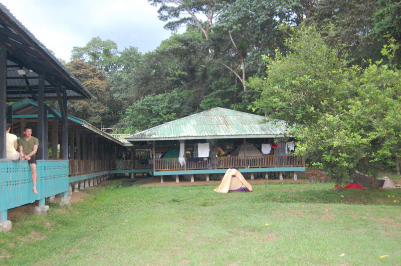 Camping platform in Sirena station