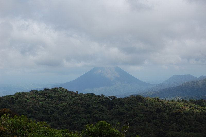 View of Volcan Arenal from Santa Elena