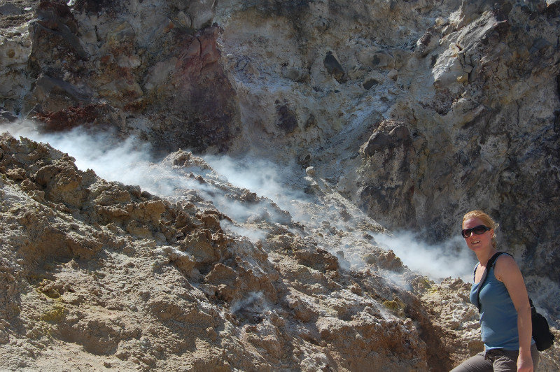 Steam at Cerro Negro