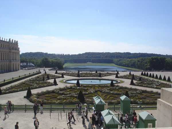 The gardens at Versailles