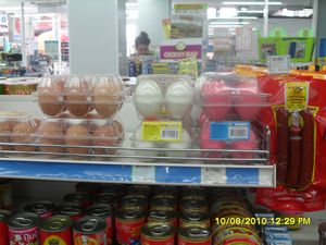 Pink eggs????