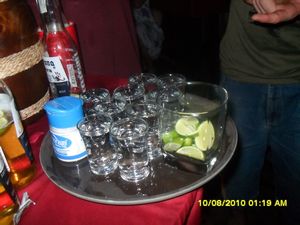 ...and tequilas