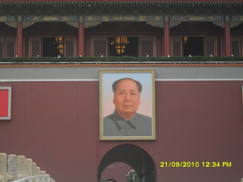 The controversial Mao Zedong...