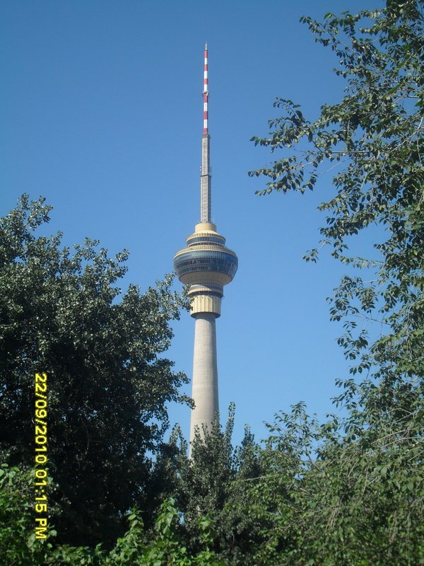 The TV tower, finally...
