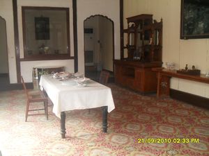 Some of the original rooms inside the palace