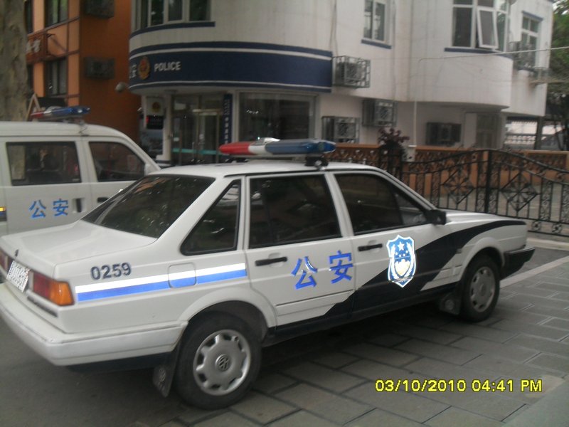 Real 'old school' police cars!
