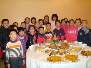 The children at thanksgiving!
