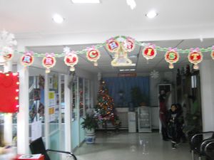 Our school at Christmas