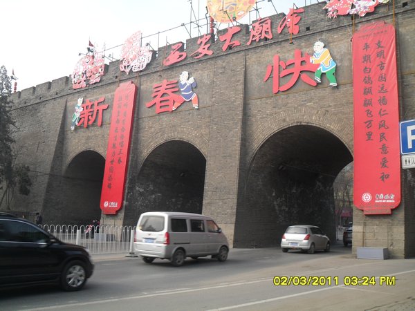 13. Wandering around the walls of Xi'an