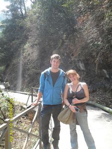 35. Mel and Adrian on Cang Shan Mountain
